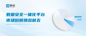 權威發布 | 美創數據安全一體化平臺DSC市場份額排名前五，領跑專精廠商